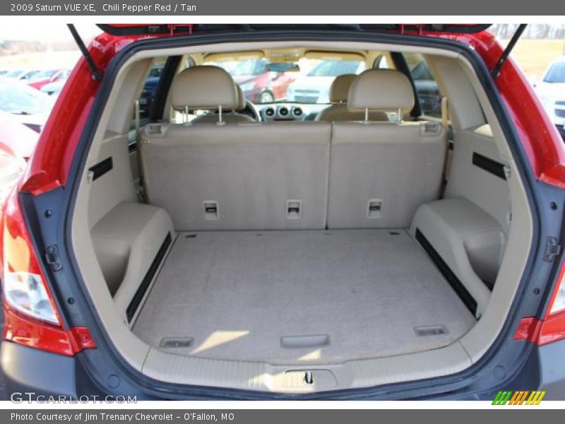Chili Pepper Red / Tan 2009 Saturn VUE XE