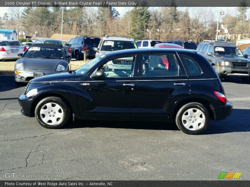 Brilliant Black Crystal Pearl / Pastel Slate Gray 2006 Chrysler PT Cruiser