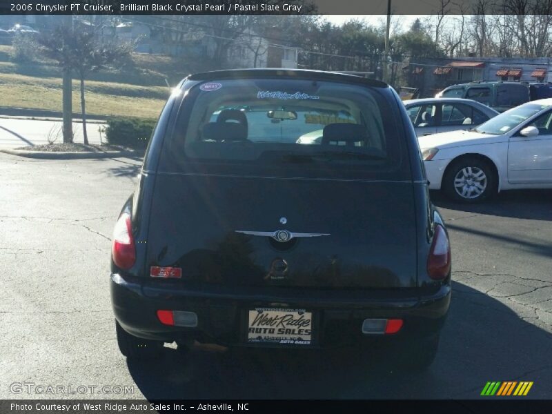 Brilliant Black Crystal Pearl / Pastel Slate Gray 2006 Chrysler PT Cruiser