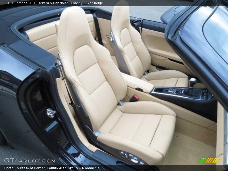 Black / Luxor Beige 2013 Porsche 911 Carrera S Cabriolet