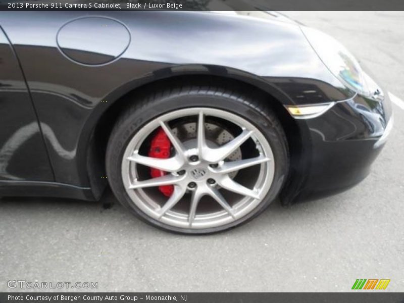 Black / Luxor Beige 2013 Porsche 911 Carrera S Cabriolet