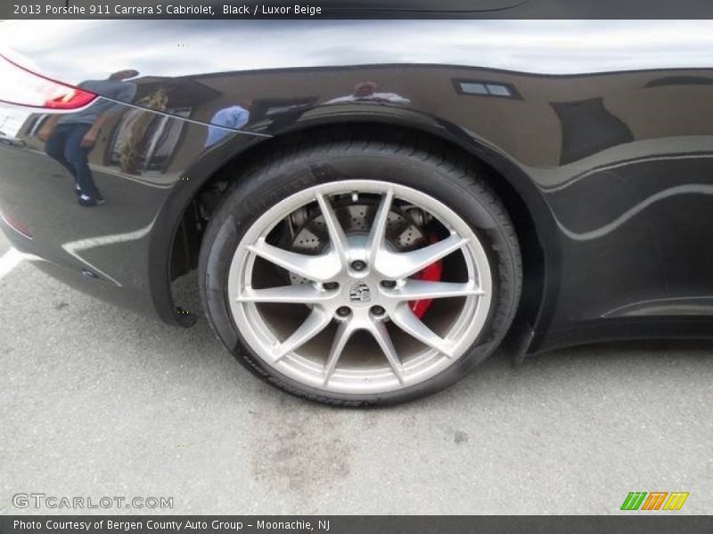 Black / Luxor Beige 2013 Porsche 911 Carrera S Cabriolet