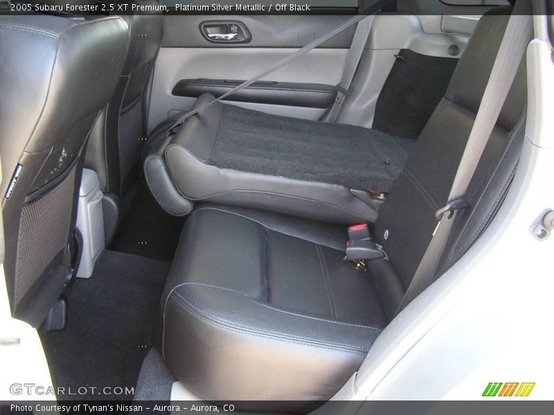 Platinum Silver Metallic / Off Black 2005 Subaru Forester 2.5 XT Premium
