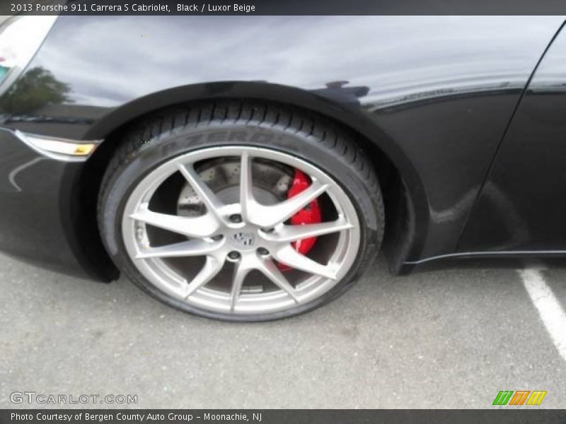 Black / Luxor Beige 2013 Porsche 911 Carrera S Cabriolet