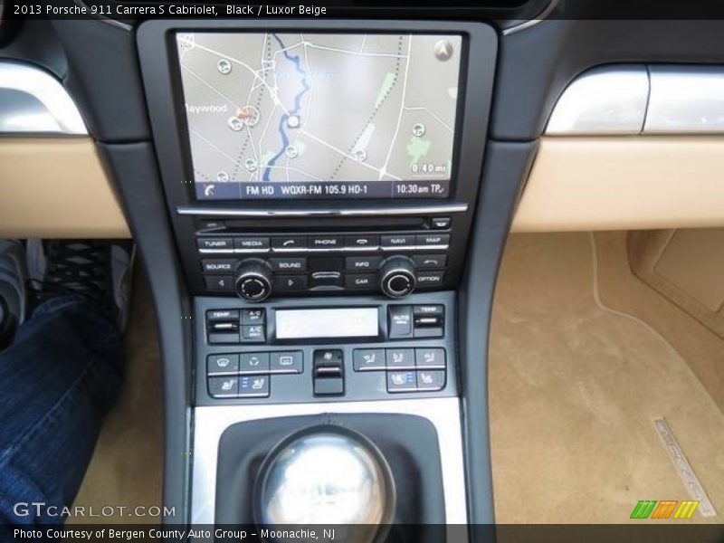 Black / Luxor Beige 2013 Porsche 911 Carrera S Cabriolet