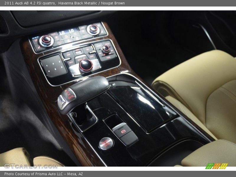 Havanna Black Metallic / Nougat Brown 2011 Audi A8 4.2 FSI quattro