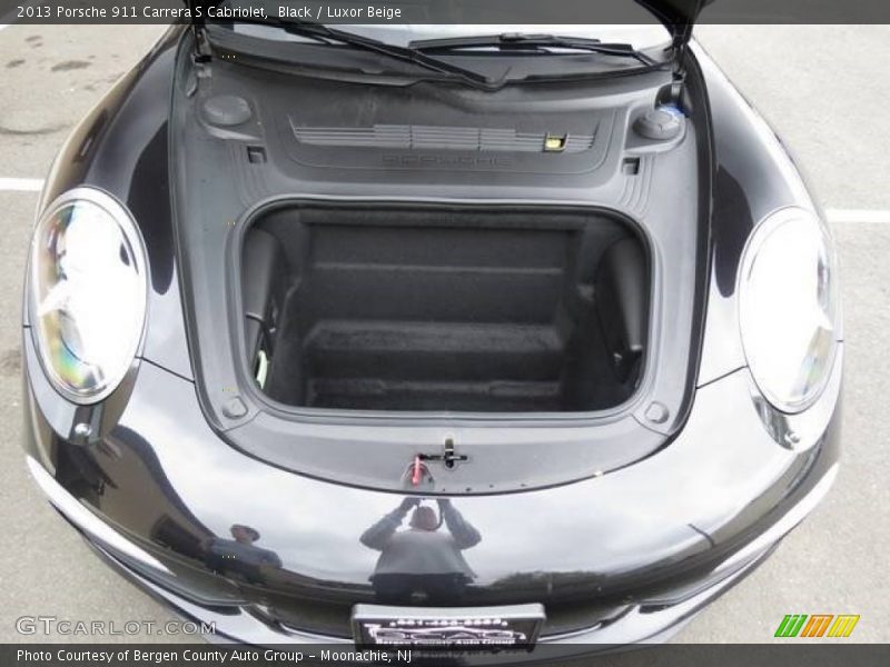 Black / Luxor Beige 2013 Porsche 911 Carrera S Cabriolet