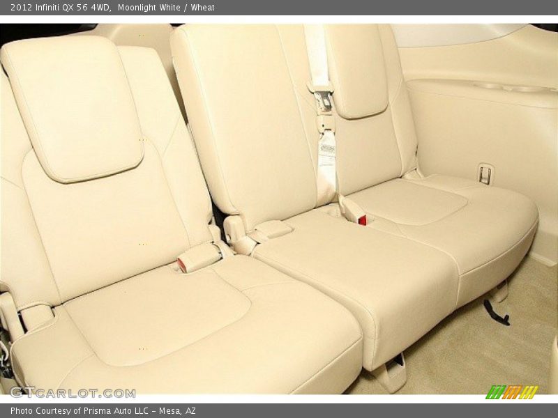 Rear Seat of 2012 QX 56 4WD