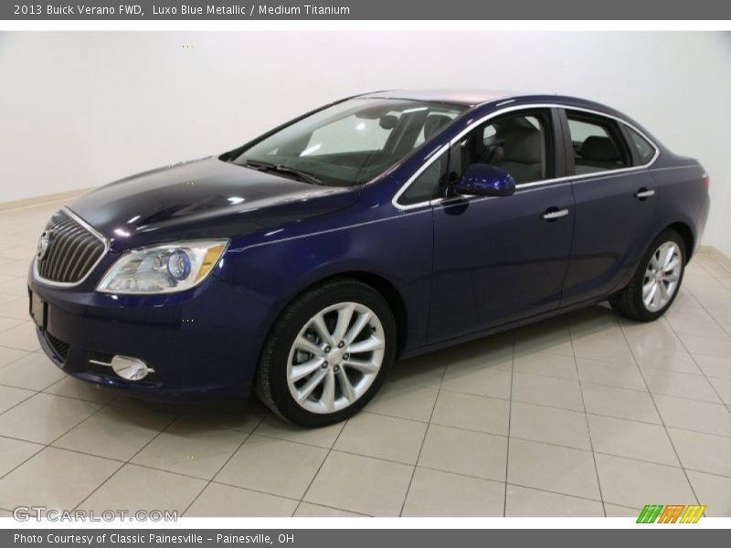 Luxo Blue Metallic / Medium Titanium 2013 Buick Verano FWD