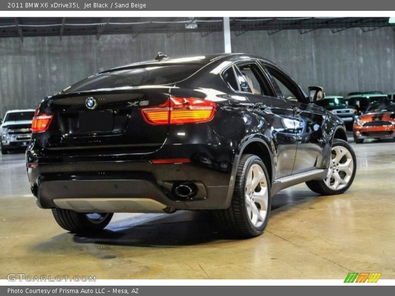 Jet Black / Sand Beige 2011 BMW X6 xDrive35i