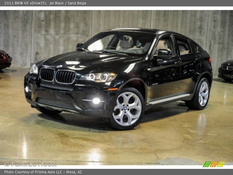 Jet Black / Sand Beige 2011 BMW X6 xDrive35i