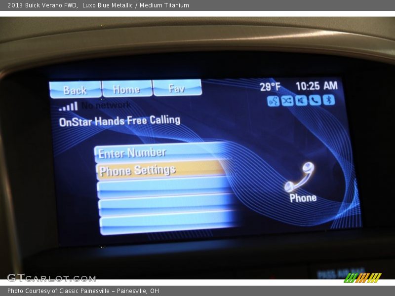 Luxo Blue Metallic / Medium Titanium 2013 Buick Verano FWD