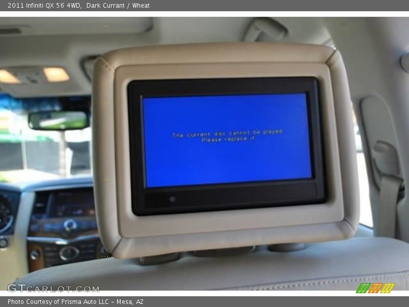 Dark Currant / Wheat 2011 Infiniti QX 56 4WD
