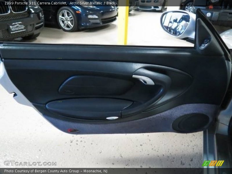 Arctic Silver Metallic / Black 1999 Porsche 911 Carrera Cabriolet