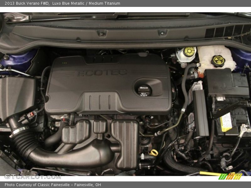 Luxo Blue Metallic / Medium Titanium 2013 Buick Verano FWD
