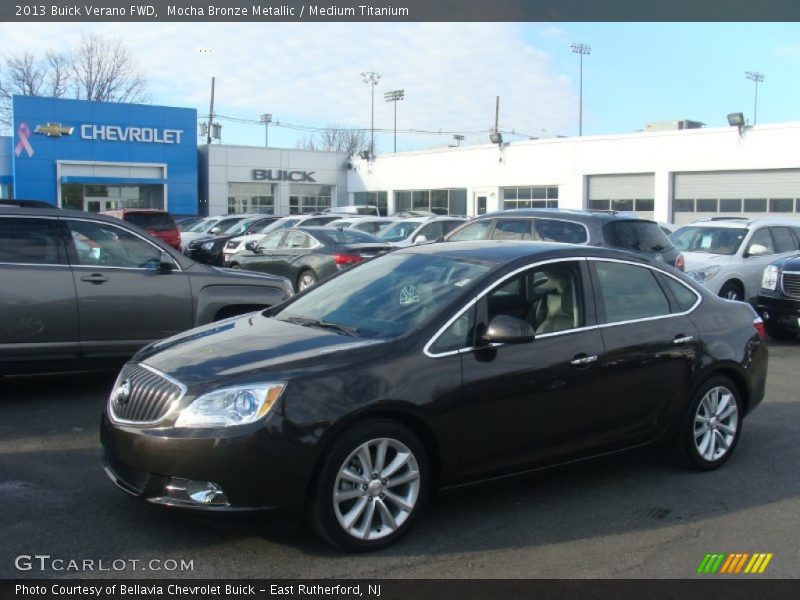 Mocha Bronze Metallic / Medium Titanium 2013 Buick Verano FWD