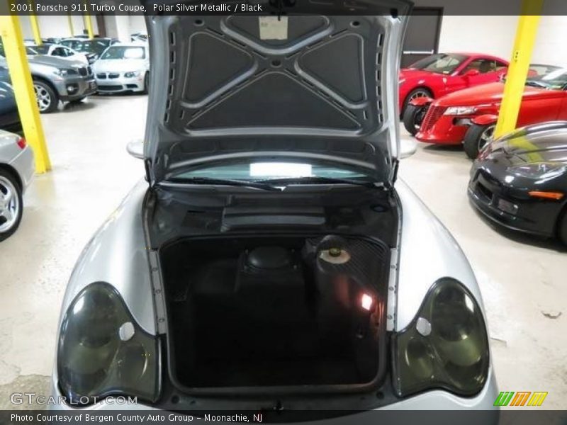 Polar Silver Metallic / Black 2001 Porsche 911 Turbo Coupe