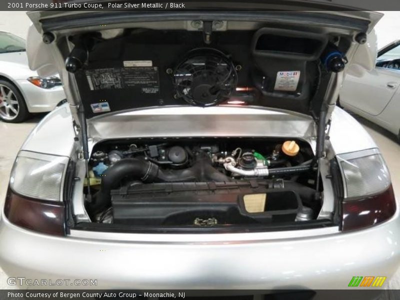 Polar Silver Metallic / Black 2001 Porsche 911 Turbo Coupe