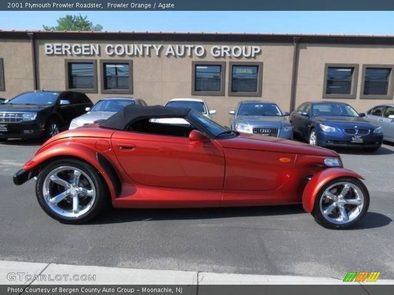 Prowler Orange / Agate 2001 Plymouth Prowler Roadster