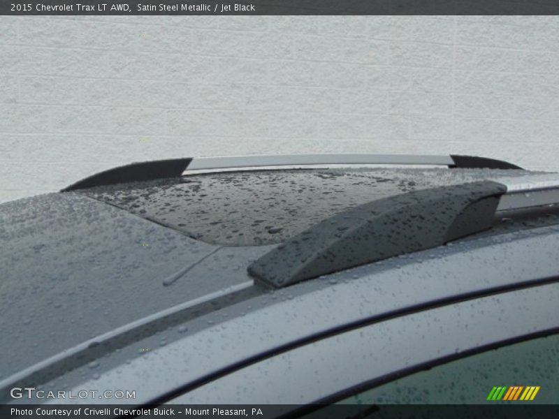 Satin Steel Metallic / Jet Black 2015 Chevrolet Trax LT AWD