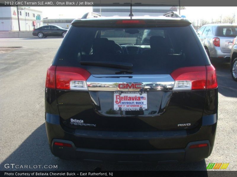 Onyx Black / Jet Black 2012 GMC Terrain SLE AWD