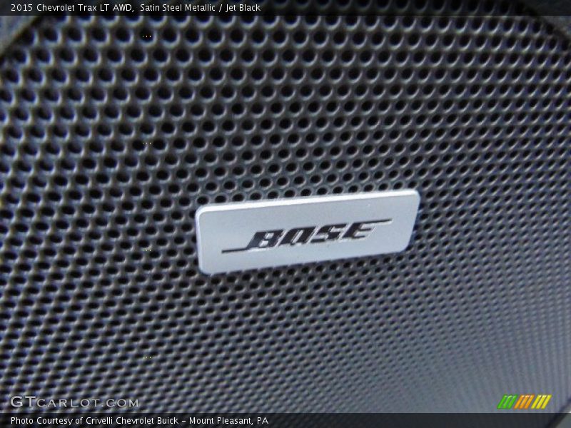 Satin Steel Metallic / Jet Black 2015 Chevrolet Trax LT AWD