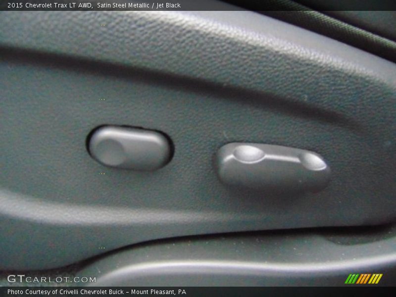 Satin Steel Metallic / Jet Black 2015 Chevrolet Trax LT AWD