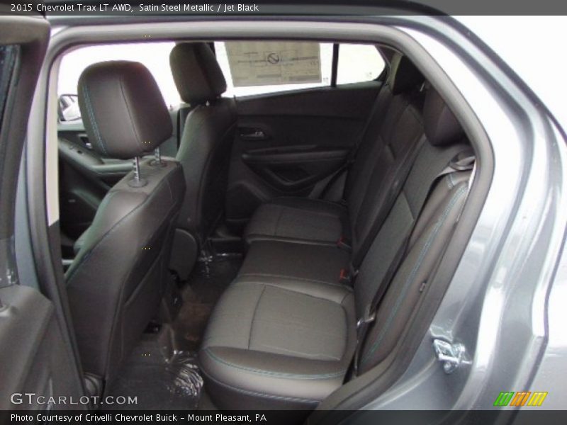 Satin Steel Metallic / Jet Black 2015 Chevrolet Trax LT AWD