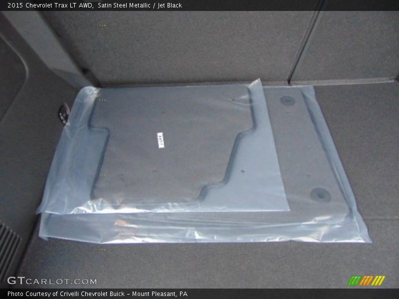 Satin Steel Metallic / Jet Black 2015 Chevrolet Trax LT AWD