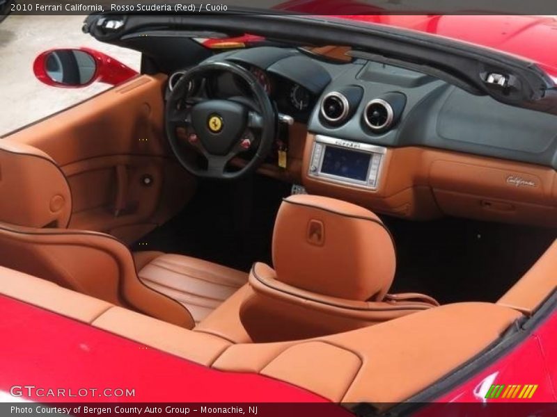 Rosso Scuderia (Red) / Cuoio 2010 Ferrari California