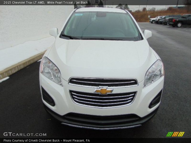 White Pearl Tricoat / Jet Black 2015 Chevrolet Trax LT AWD