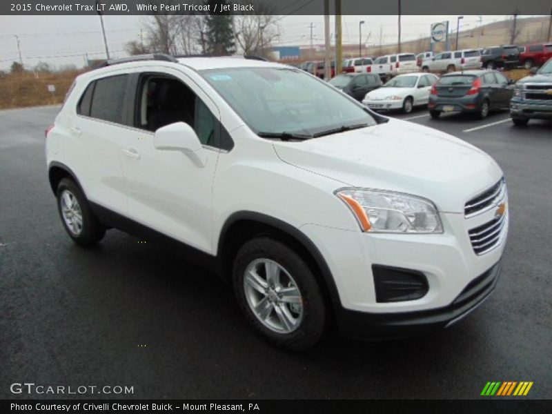 White Pearl Tricoat / Jet Black 2015 Chevrolet Trax LT AWD
