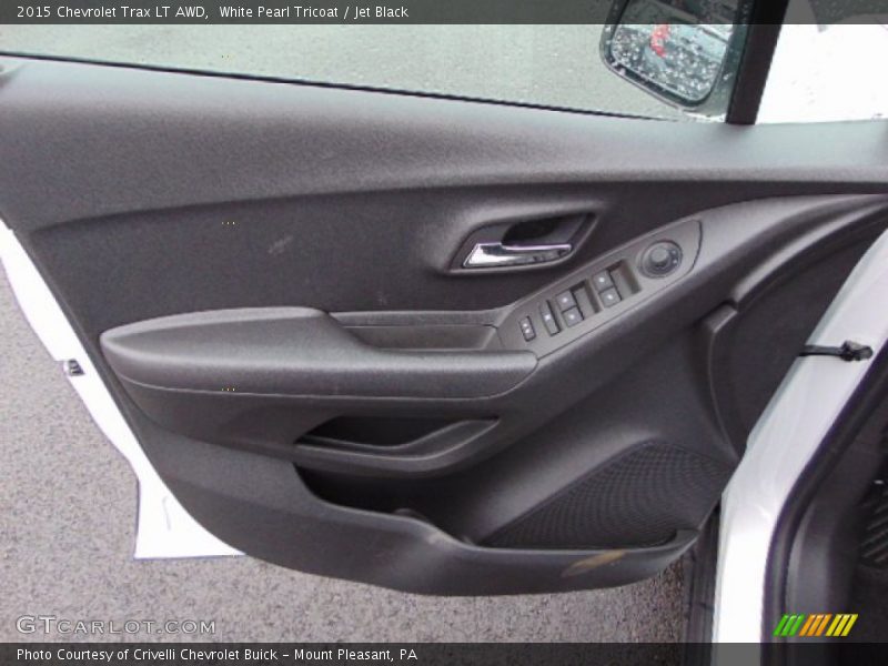 White Pearl Tricoat / Jet Black 2015 Chevrolet Trax LT AWD