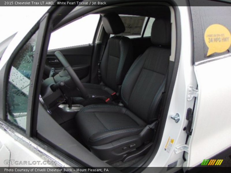 White Pearl Tricoat / Jet Black 2015 Chevrolet Trax LT AWD