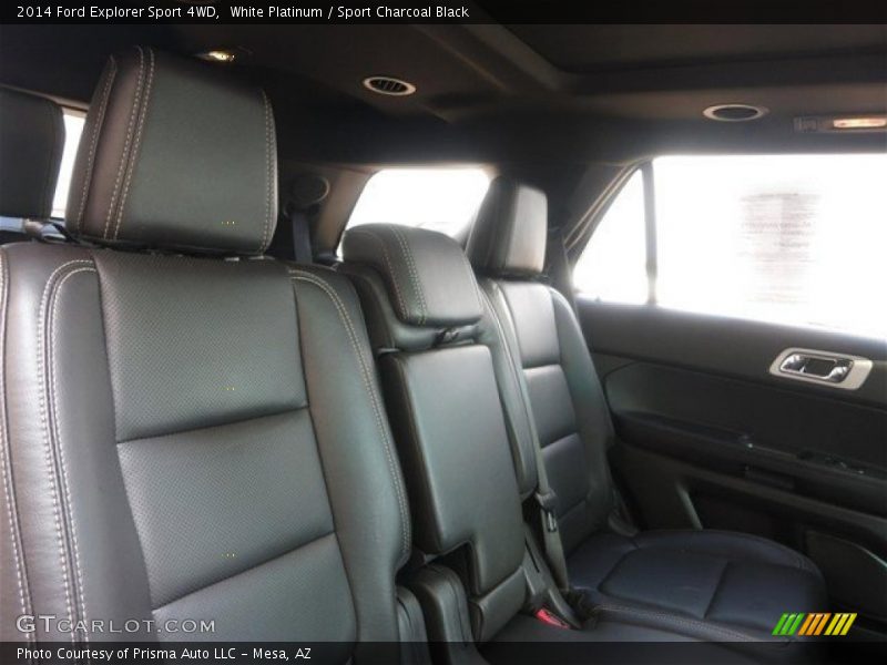 White Platinum / Sport Charcoal Black 2014 Ford Explorer Sport 4WD