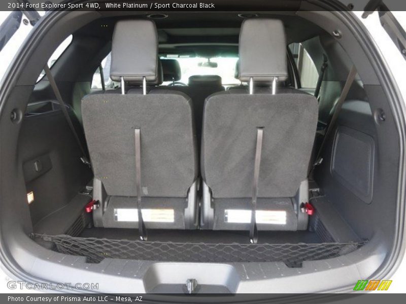 White Platinum / Sport Charcoal Black 2014 Ford Explorer Sport 4WD