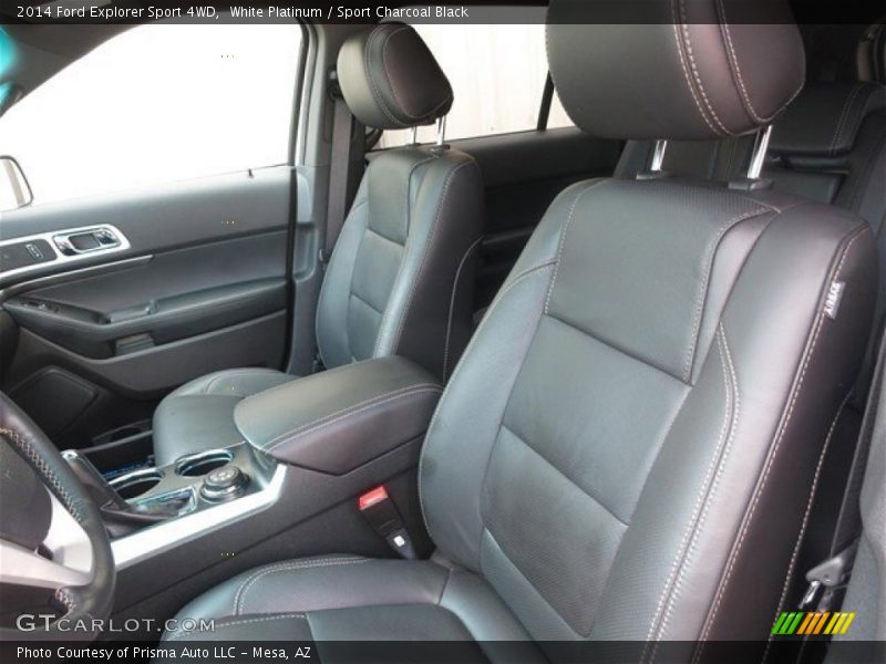 White Platinum / Sport Charcoal Black 2014 Ford Explorer Sport 4WD