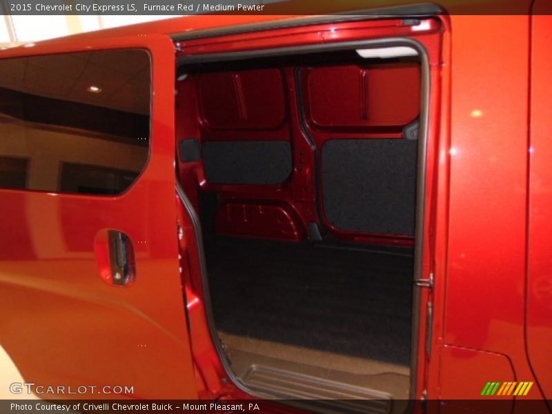 Furnace Red / Medium Pewter 2015 Chevrolet City Express LS