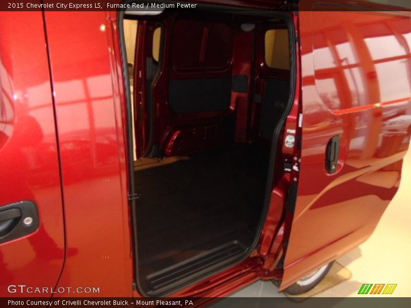 Furnace Red / Medium Pewter 2015 Chevrolet City Express LS