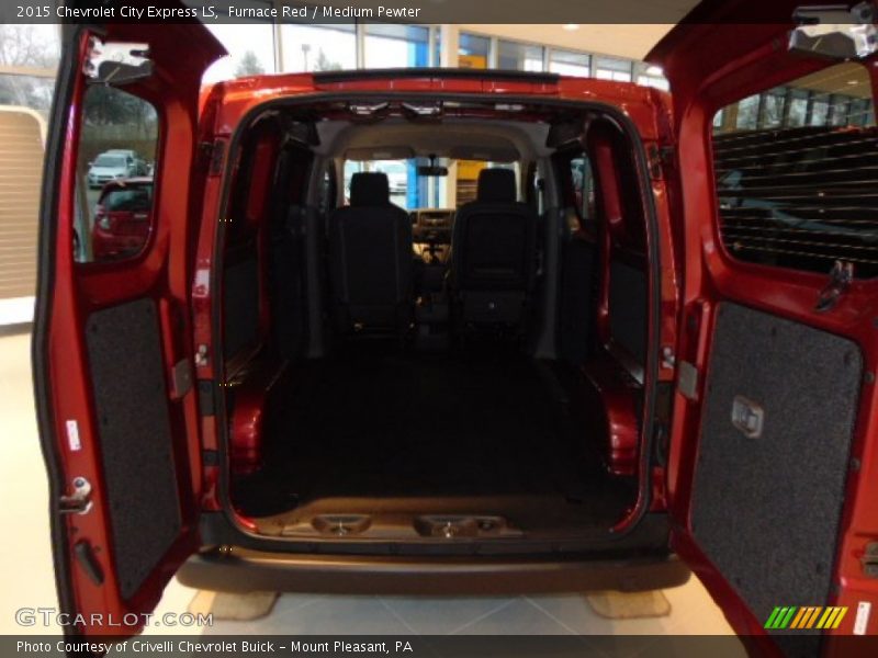 Furnace Red / Medium Pewter 2015 Chevrolet City Express LS