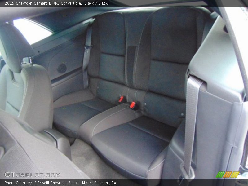 Black / Black 2015 Chevrolet Camaro LT/RS Convertible