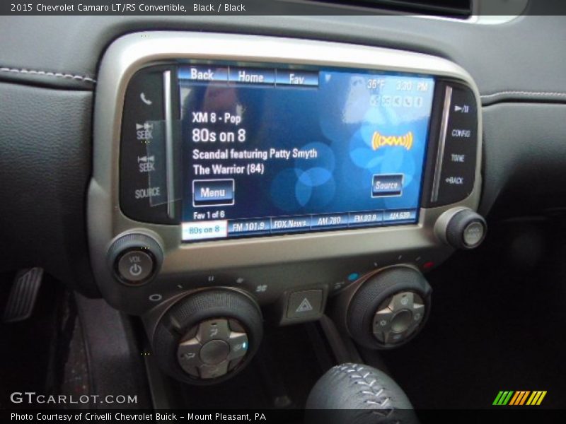 Black / Black 2015 Chevrolet Camaro LT/RS Convertible
