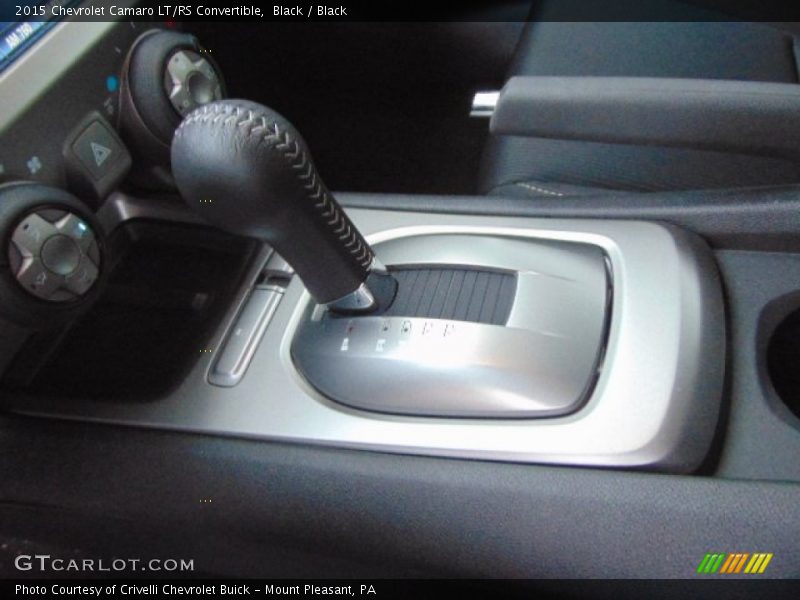 Black / Black 2015 Chevrolet Camaro LT/RS Convertible