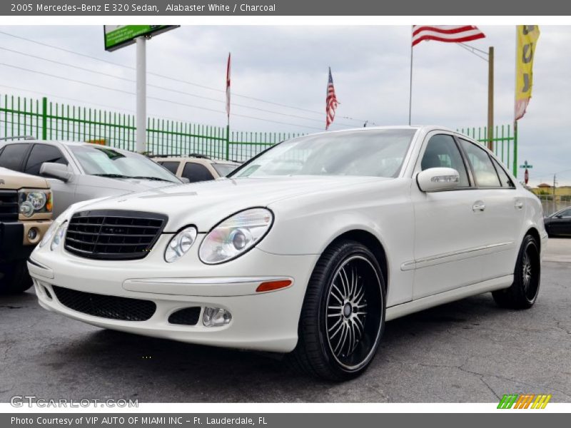 Alabaster White / Charcoal 2005 Mercedes-Benz E 320 Sedan
