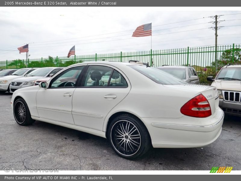 Alabaster White / Charcoal 2005 Mercedes-Benz E 320 Sedan