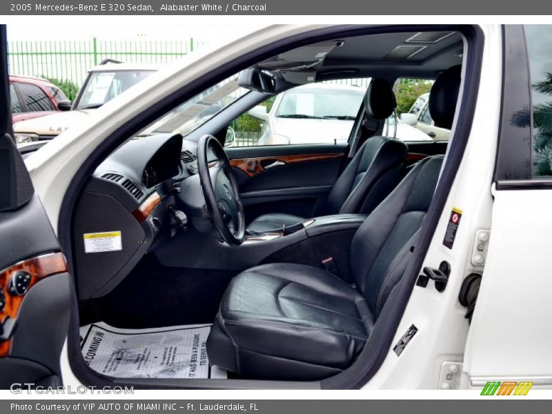 Alabaster White / Charcoal 2005 Mercedes-Benz E 320 Sedan