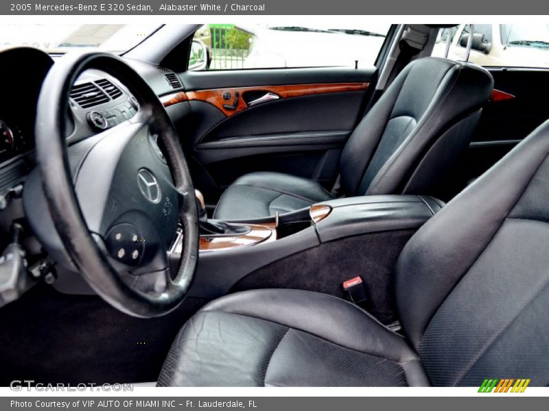 Alabaster White / Charcoal 2005 Mercedes-Benz E 320 Sedan