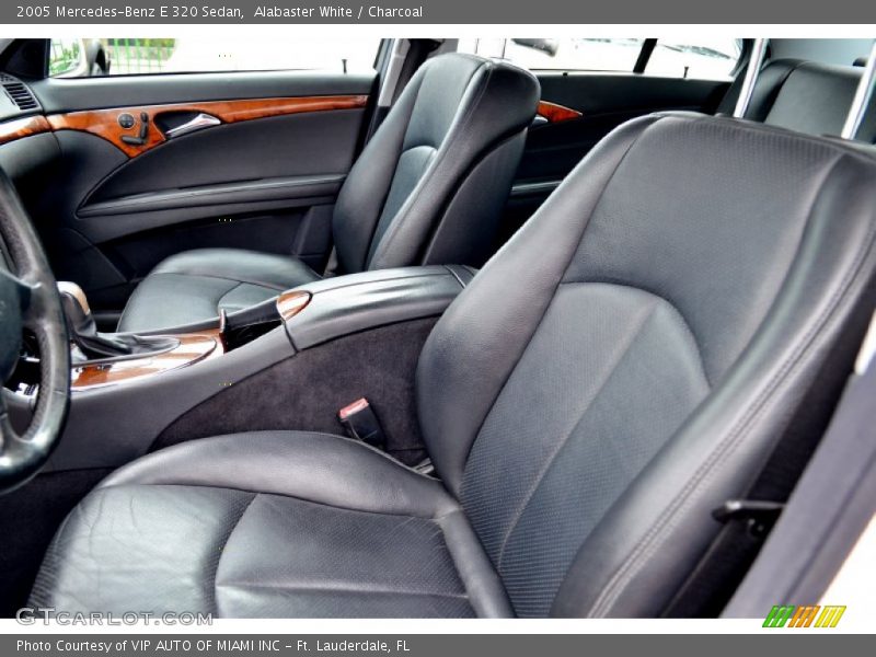 Alabaster White / Charcoal 2005 Mercedes-Benz E 320 Sedan
