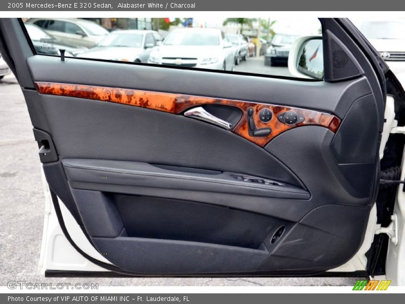 Alabaster White / Charcoal 2005 Mercedes-Benz E 320 Sedan