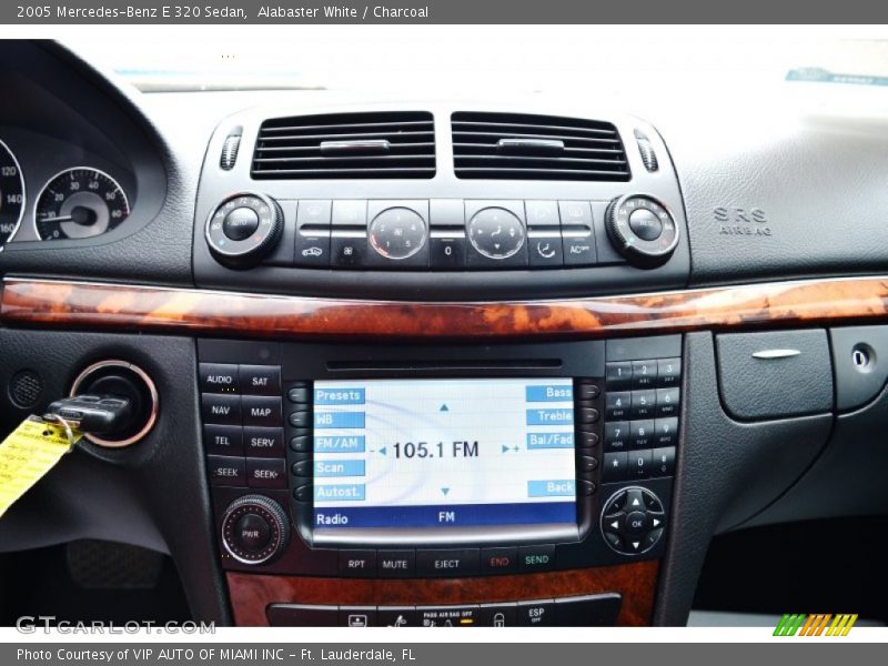 Alabaster White / Charcoal 2005 Mercedes-Benz E 320 Sedan